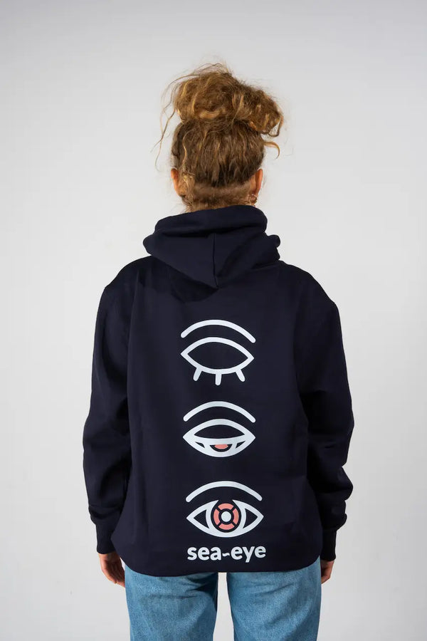 Sea-Eye - Hoodie "Augen auf"